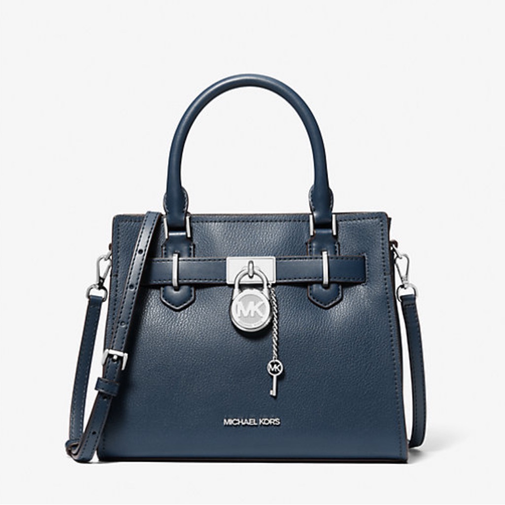 Michael Kors Hamilton Small Leather Satchel